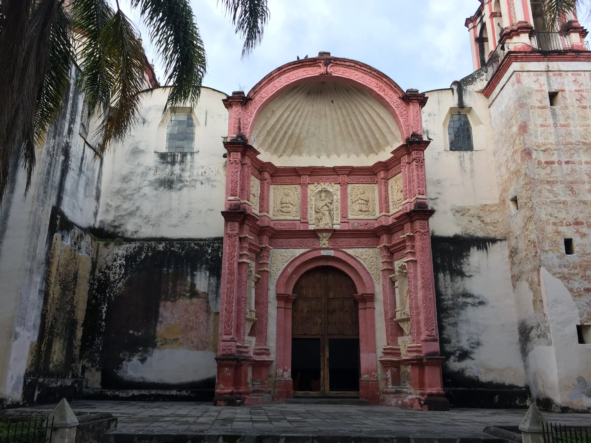 Cuernavaca Cathedral at the city center.