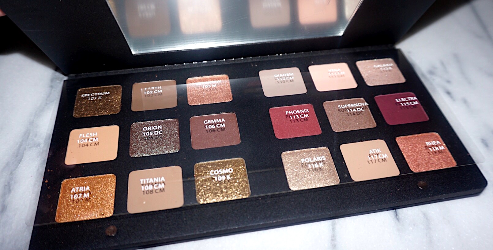  The colors looks so beautiful! Definitely very different from the color scheme of her two other palettes. I'm excited to test out the reformulated eyeshadows. Be on the look out for a review soon!&nbsp; 