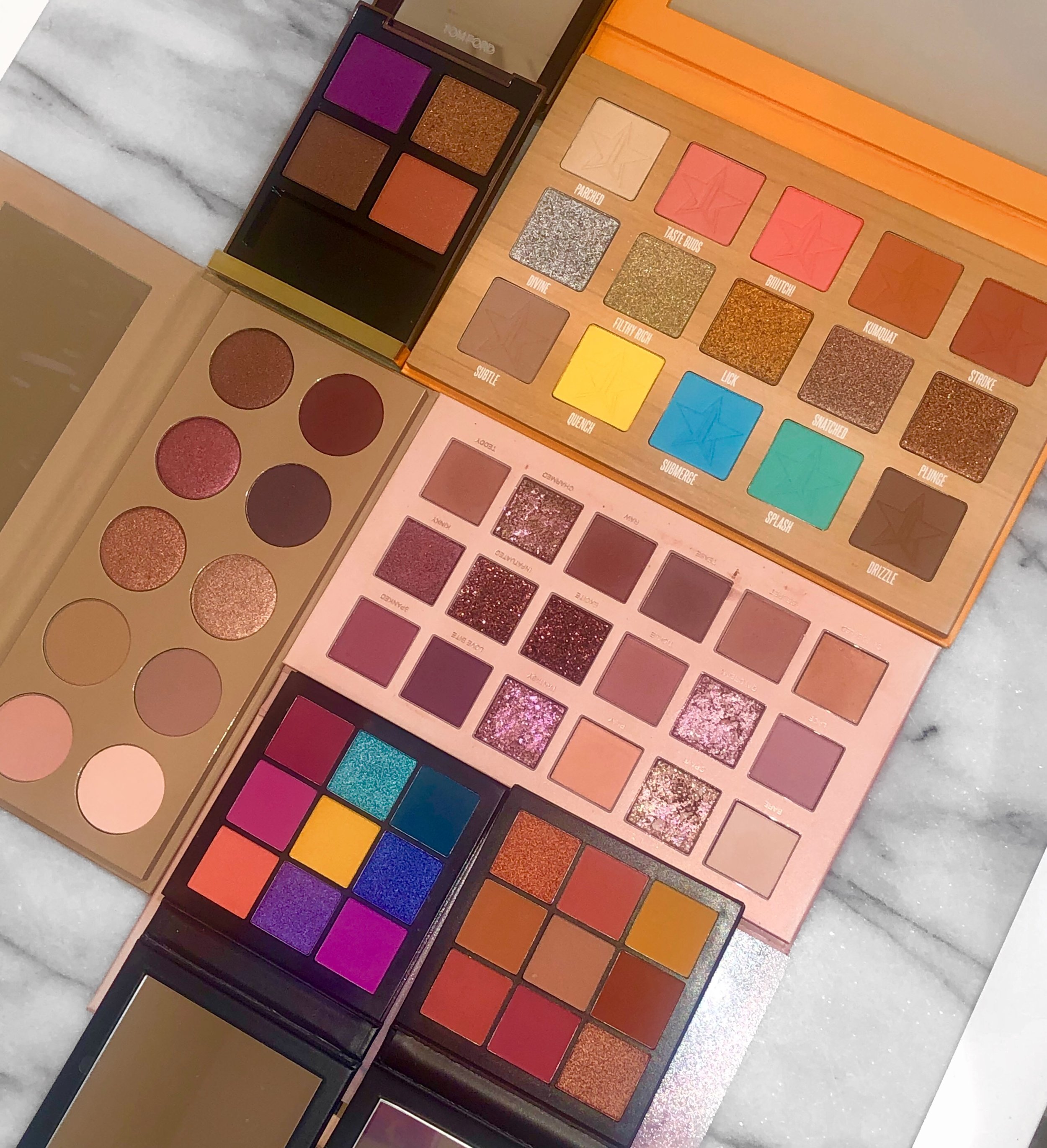 Shopping My Makeup Stash: Spring Eyeshadow Palettes