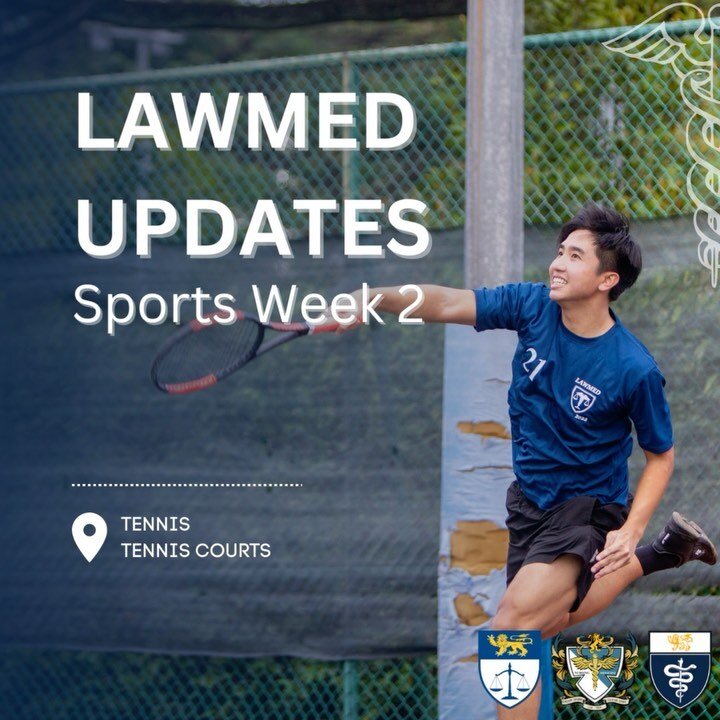 This weekend marks the end of LawMed 2023, which had close to a thousand students from Medicine and Law competing head to head in 21 different sports for the LawMed title! 🏆🏆 

Sat (18 March) featured our athletes taking on Law in Tennis, Badminton