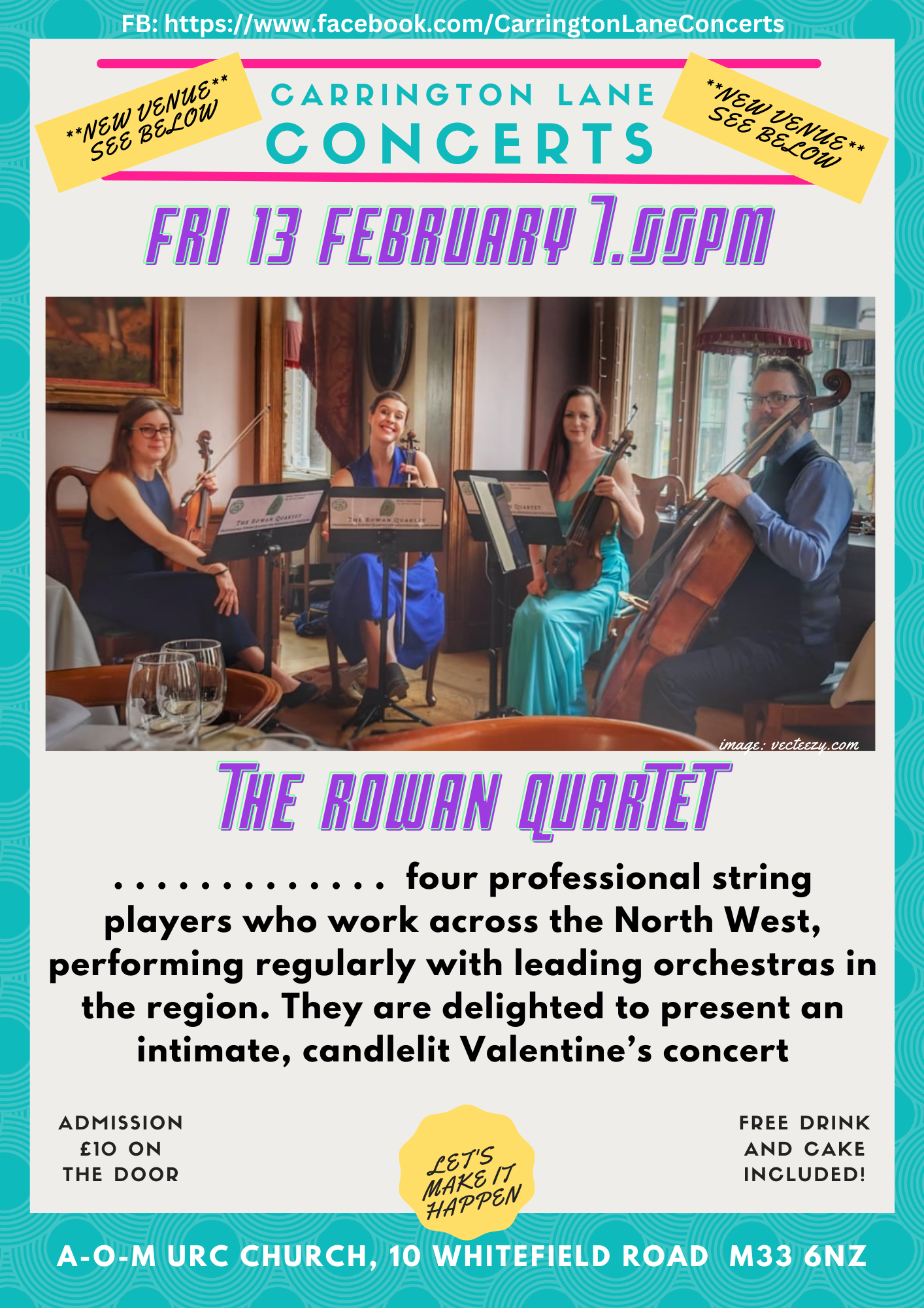 The ROWAN QUARTET VALENTINES CONCERT