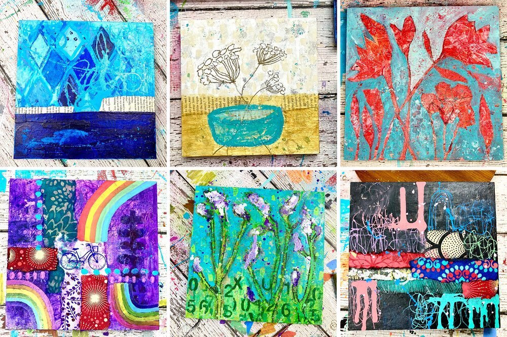 ✨ Doors are open for my newest online course, Unleash Your Inner Artist✨ 

in this 6 week course, you will:
✨ create 6 mixed media paintings
✨learn several of my go-to techniques
✨create space and time for your art
✨discover &amp; nurture your unique