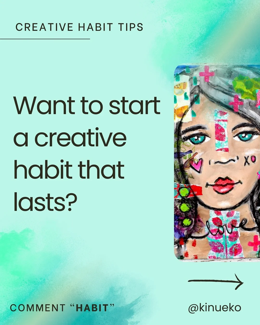 ✨If you&rsquo;re like me, you might have an entire room full of art supplies or a Pinterest page full of ideas but some days feel like you have no art to show for it! 😭

✨I&rsquo;ve made the Creative Habit Guidebook with you in mind&mdash;it&rsquo;l