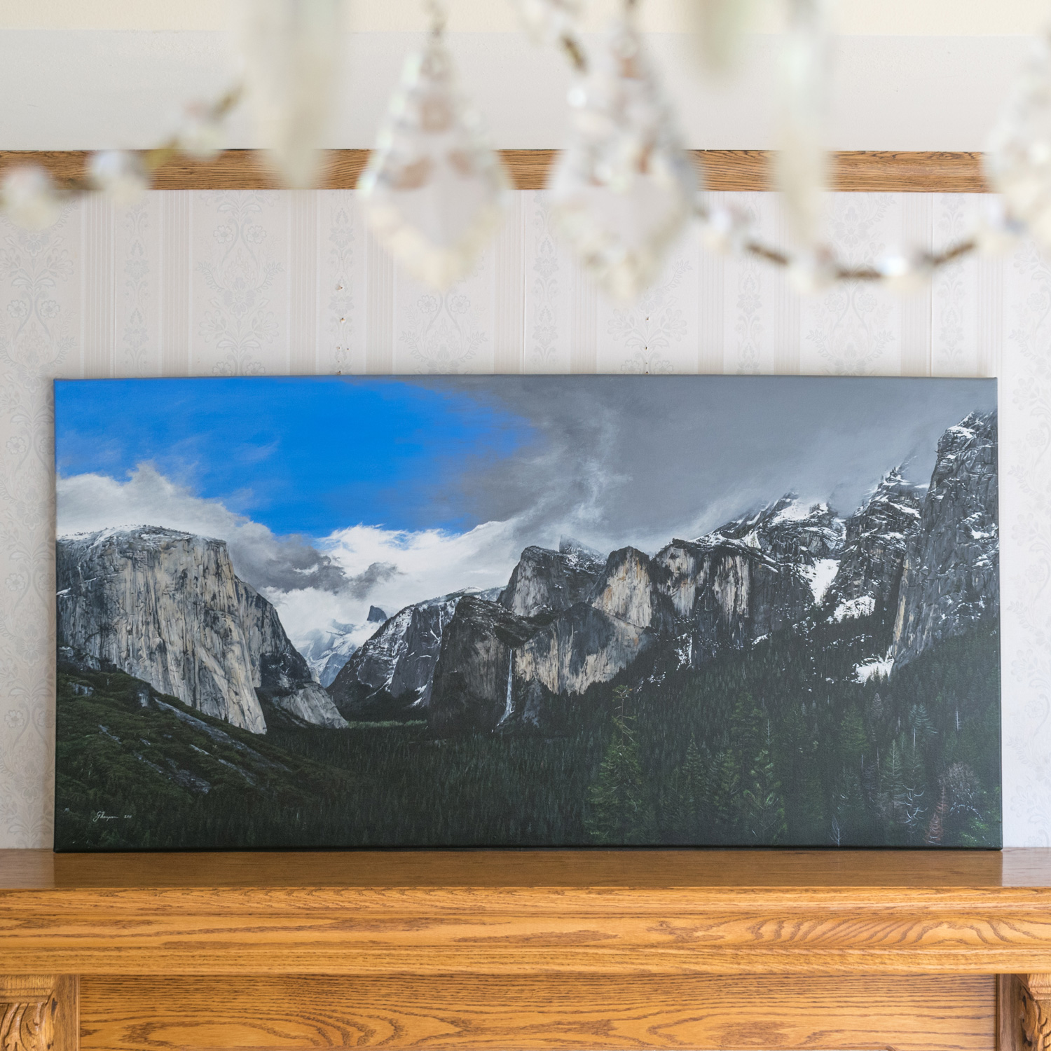 Yosemite, 2011, Acrylic on canvas, 1016mm x 609mm (40 in x 24 in)