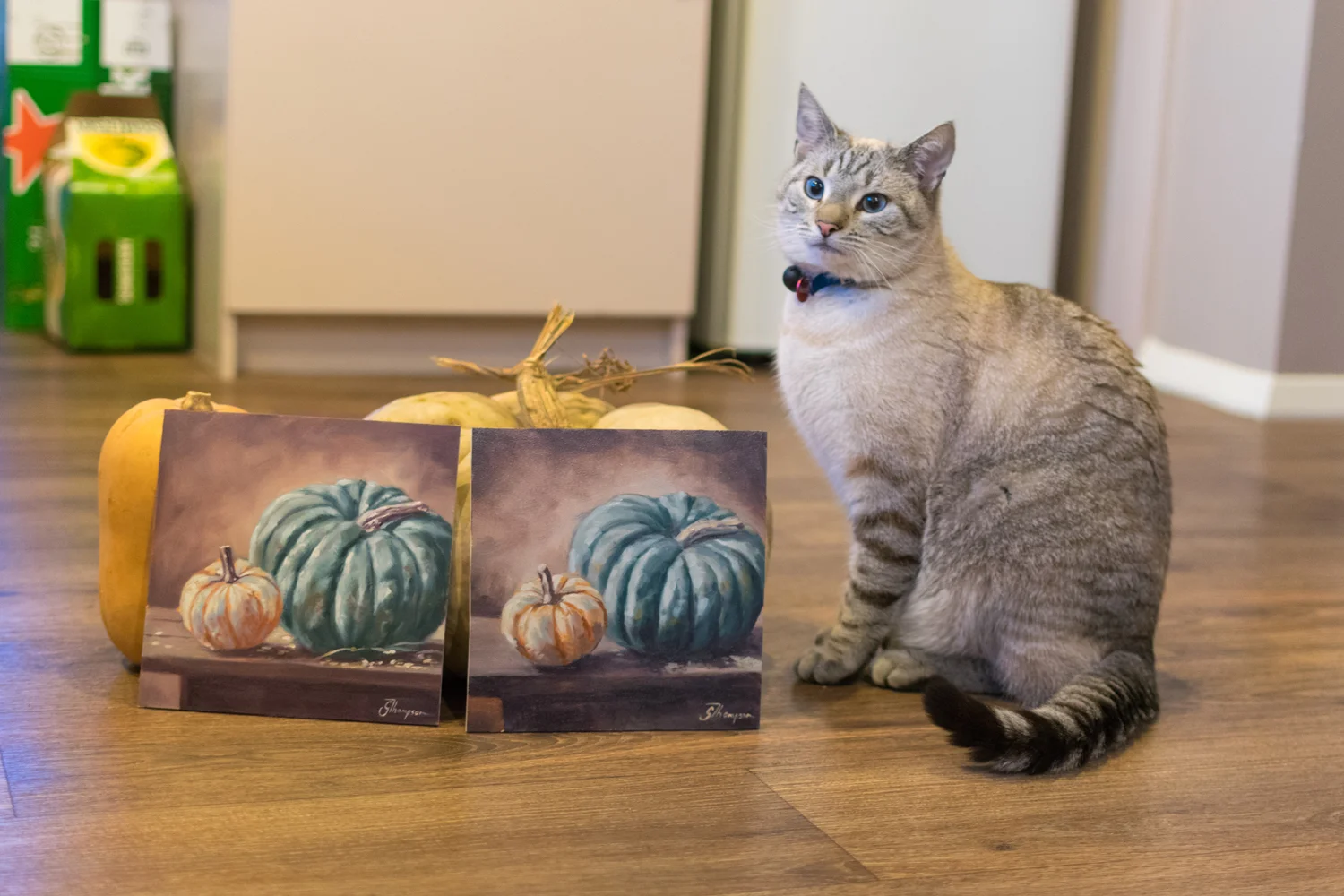 Bentley is very proud of his work!