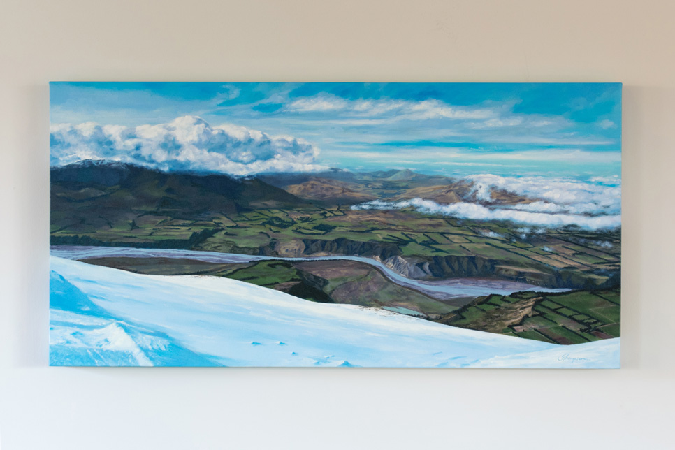 Journey to Sunlight' - Oil on Canvas 900mm x 450mm