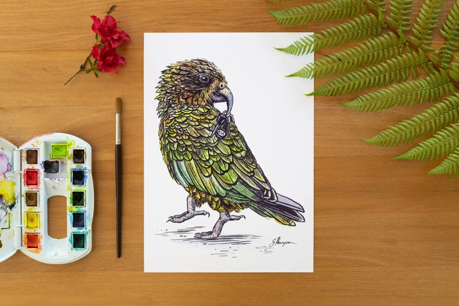 Where's the Keys? - A4 Print