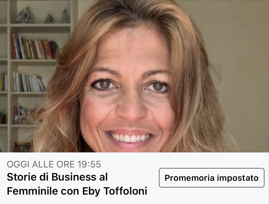 "Storie di business al femminile". La mia intervista.