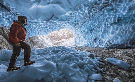 Trek Through Canadian Ice Caves 