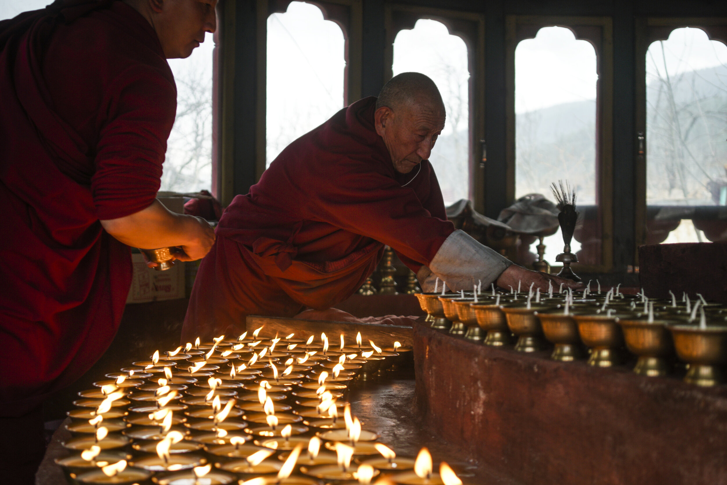 Get Blessed By Monks in Bhutan