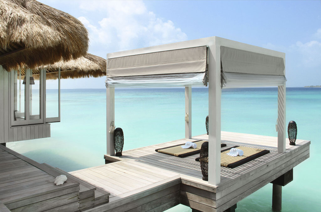 Get Pampered in A Stunning Overwater Spa