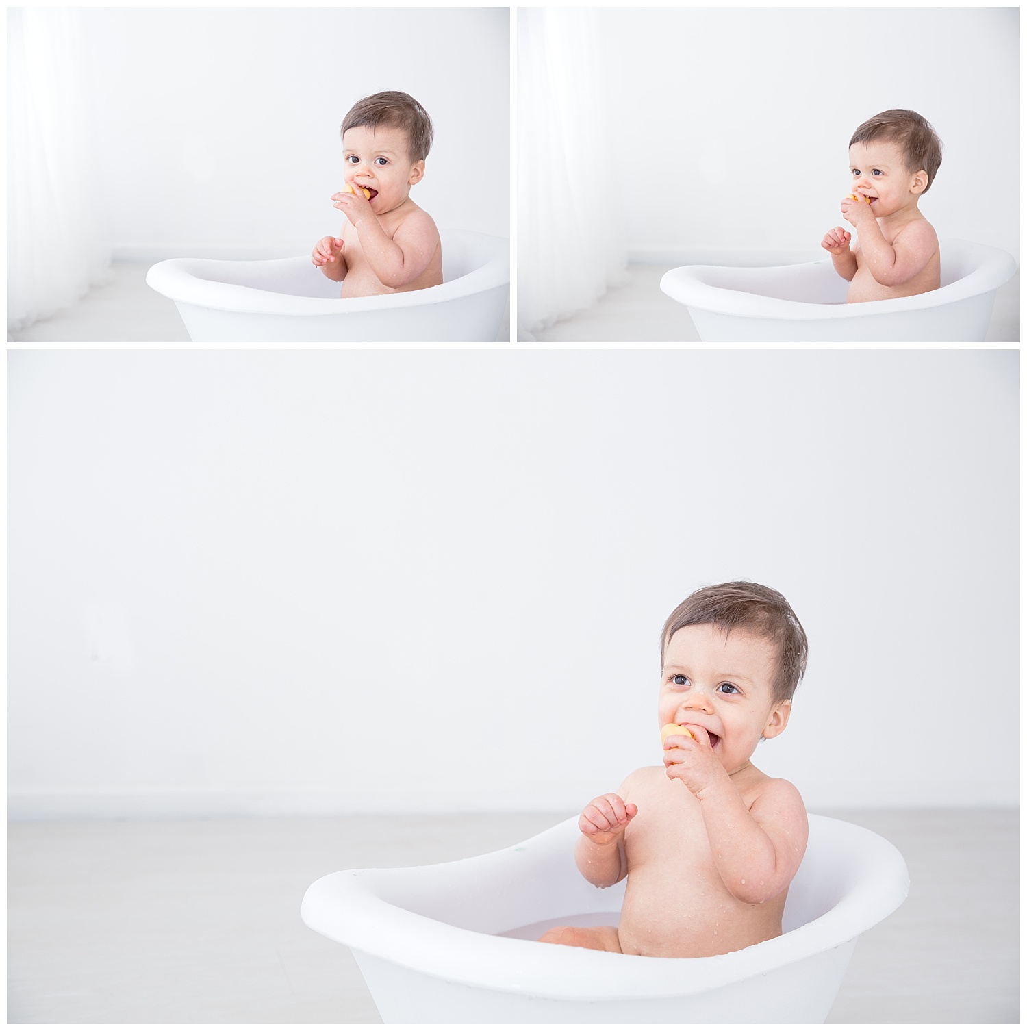 little boy laughing and splashing in the tub burington new jersey