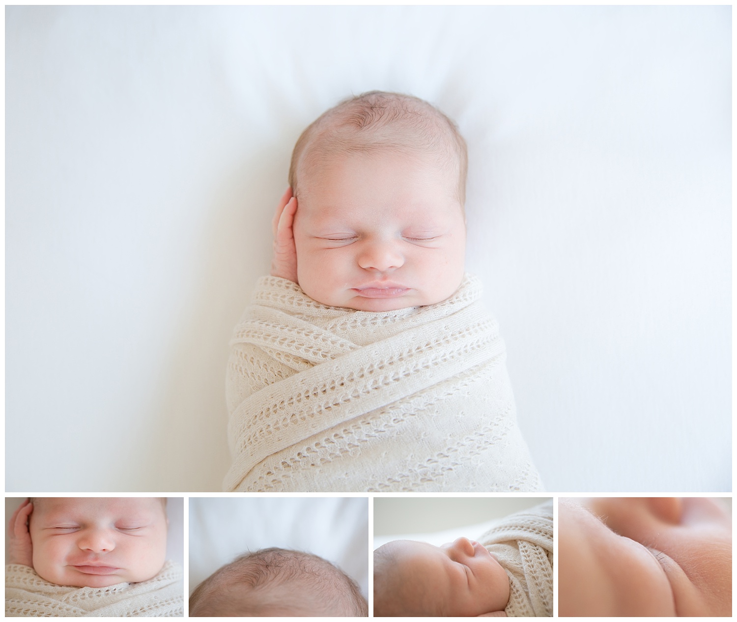 baby girl details during burlington new jersey photo session