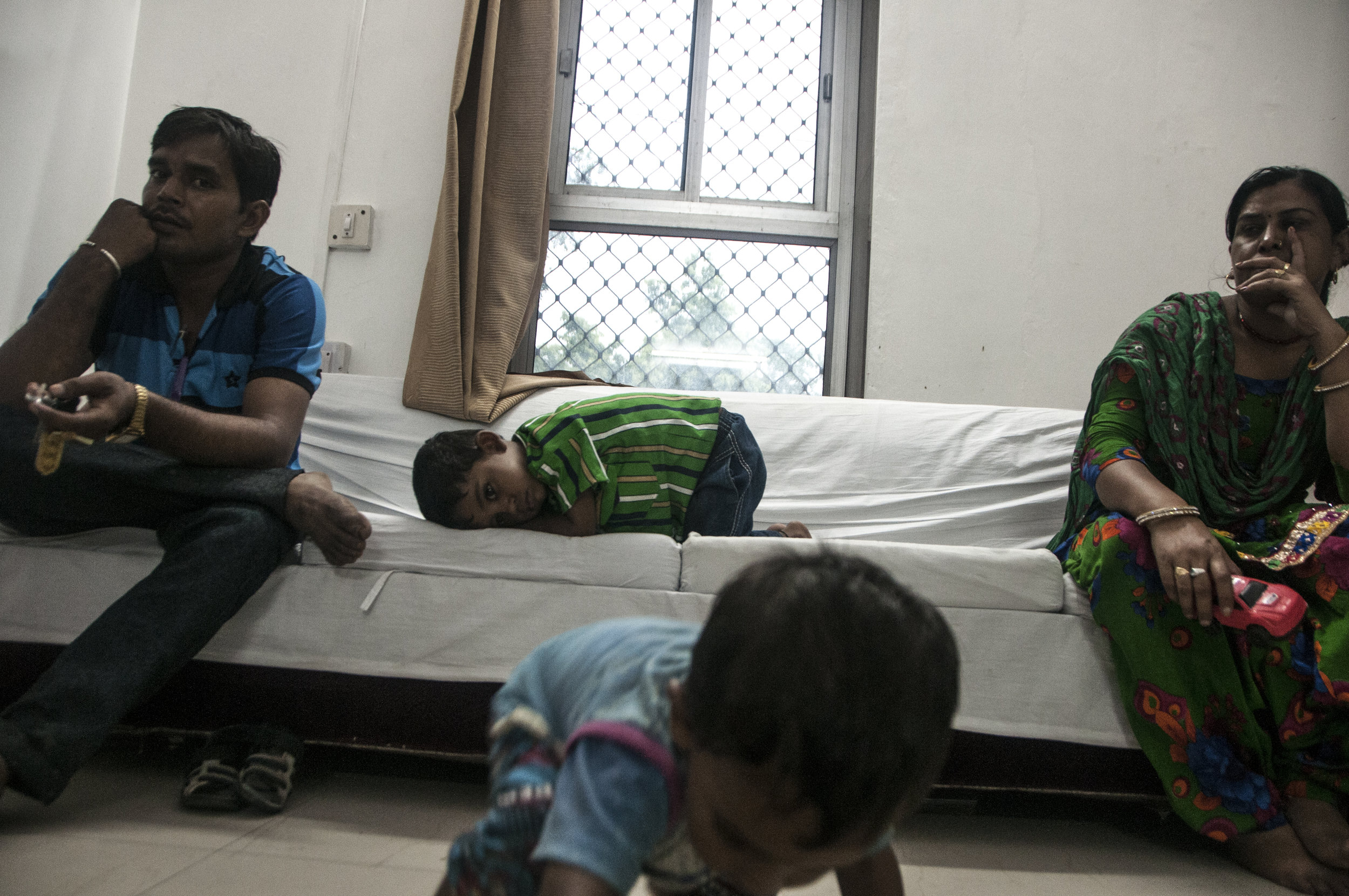 A family of four travels 15km every week for blood transfusions and medication for their 4-year-old son with thalassemia. Chronic patients go through a constant cycle of expenses, always being on the move and in need of special care. Although the scheme covers only their post-transfusion tablets, even a small contribution eases the financial load on the family.