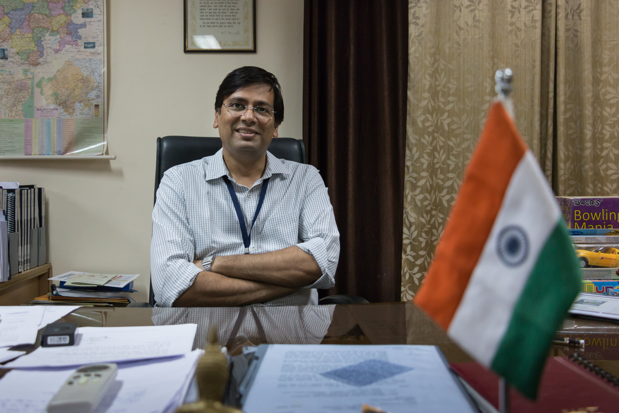 Dr. Samit Sharma, now in charge of the Integrated Child Development Scheme, had led the baton for, and then implemented, the Free Medicine Scheme in Rajasthan.