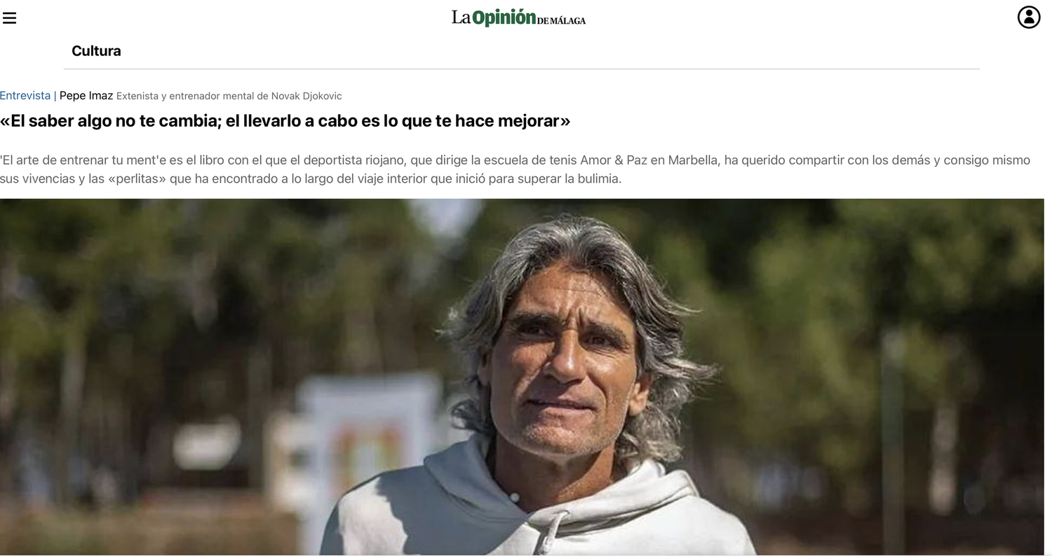 Cobertura de prensa de Pepe Imaz