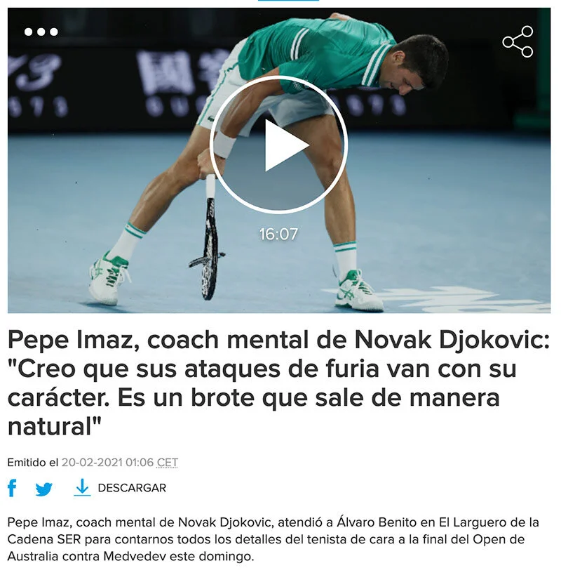 Cobertura de prensa de Pepe Imaz