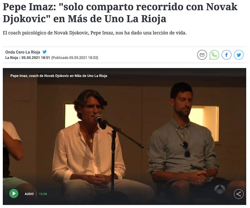 Cobertura de prensa de Pepe Imaz