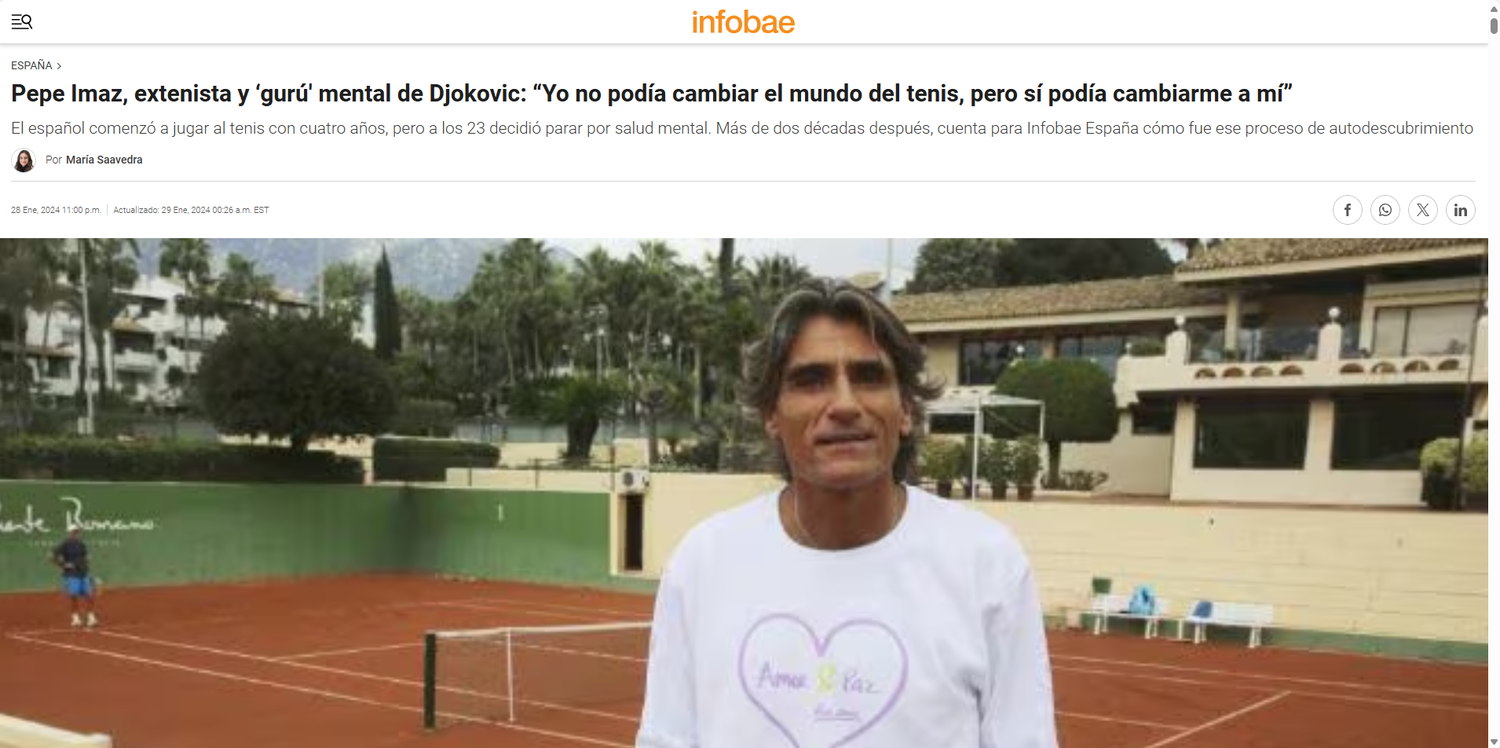 Cobertura de prensa de Pepe Imaz