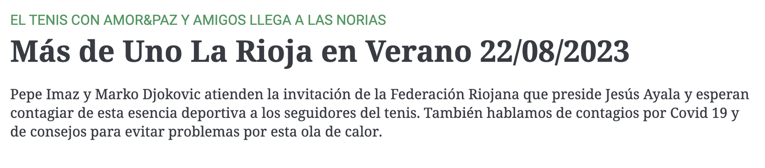 Cobertura de prensa de Pepe Imaz