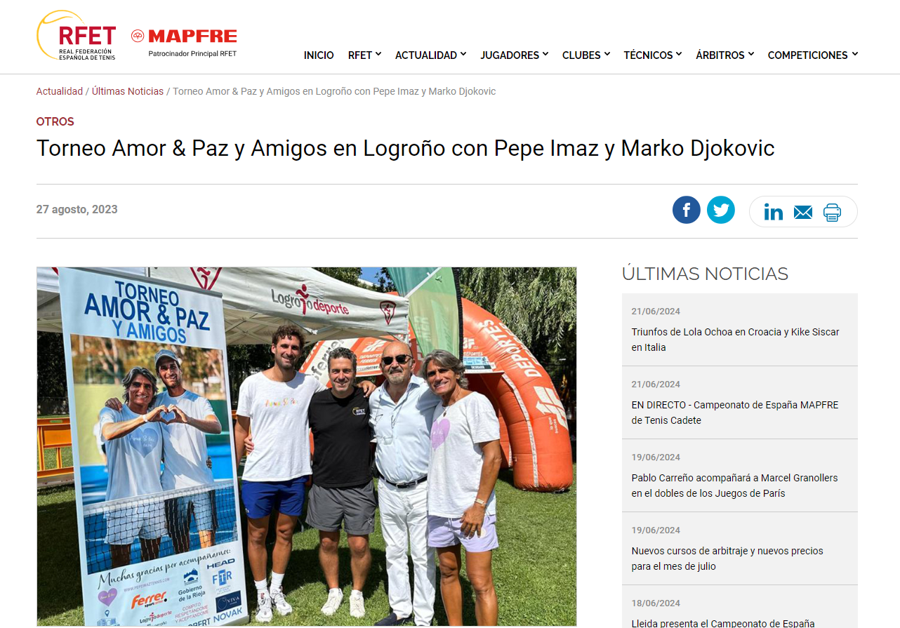 Cobertura de prensa de Pepe Imaz