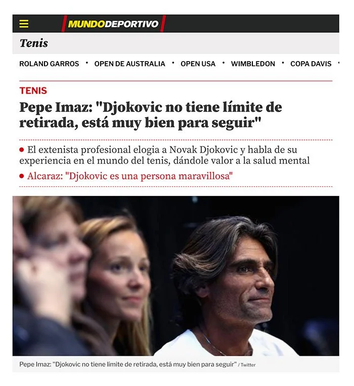 Cobertura de prensa de Pepe Imaz