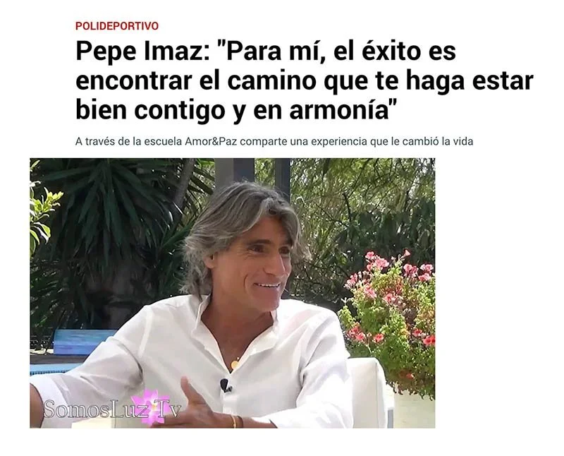 Cobertura de prensa de Pepe Imaz