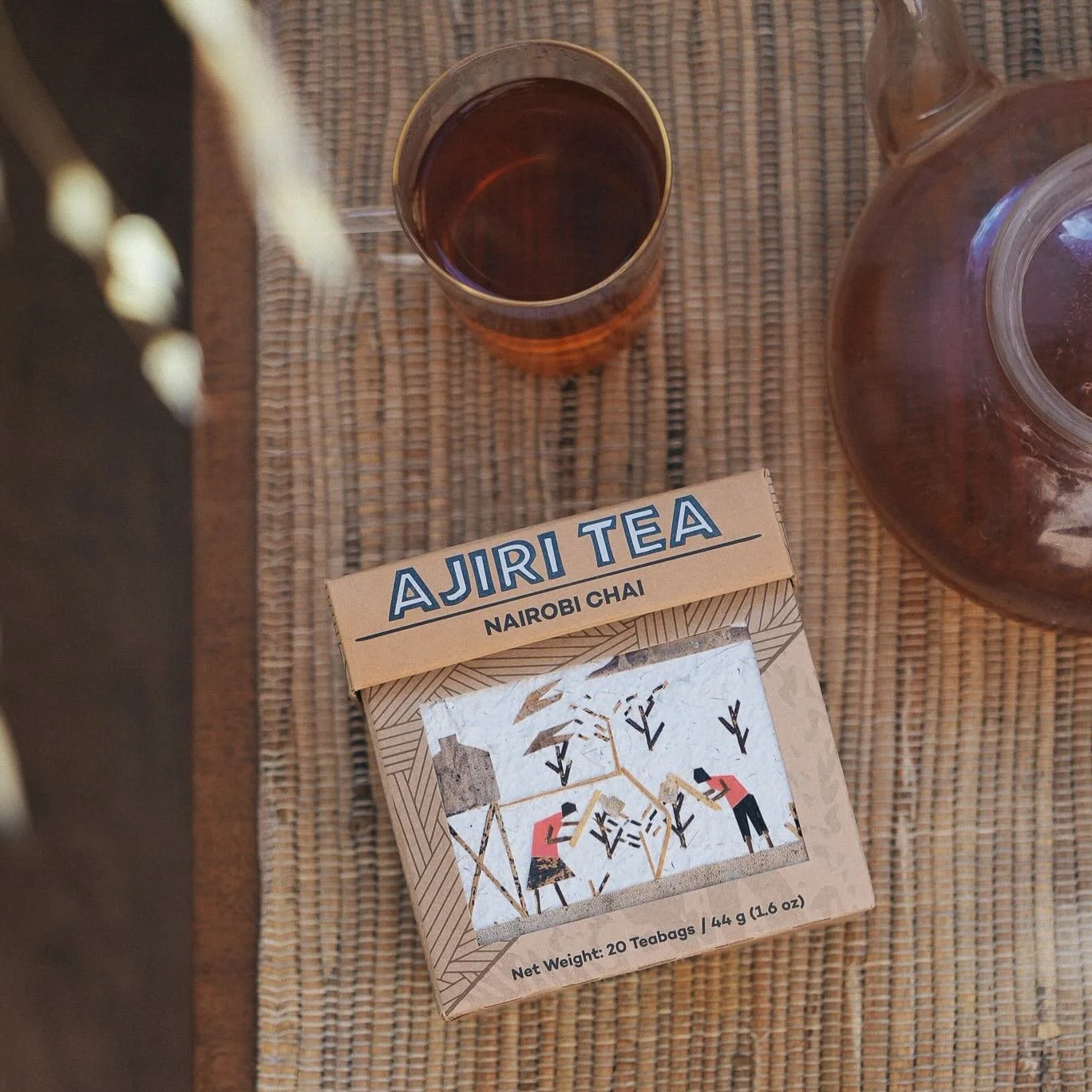 Chai it, you&rsquo;ll like it! Our spicy Nairobi Chai is a warm blend of our signature Kenyan Black Tea and cinnamon, cardamom, black pepper, and clove. This is our take on the coastal Swahili chai but with the vibrant and bustling city of Nairobi in