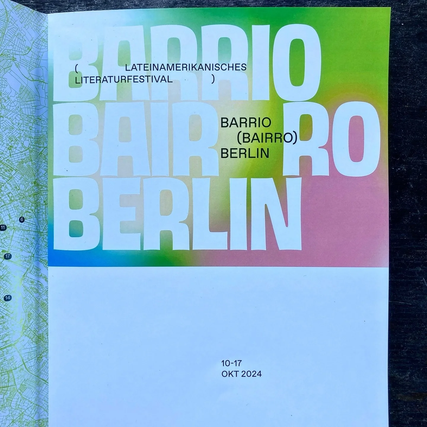 Aqu&iacute; parte de mi participaci&oacute;n en el festival de literatura latinoamericana @barrio.berlin para el cual escribir un poema llamado &lsquo;El reflejo ha muerto&rsquo; d&oacute;nde reflexiono sobre el barrio, el vecindario, nuestros barrio