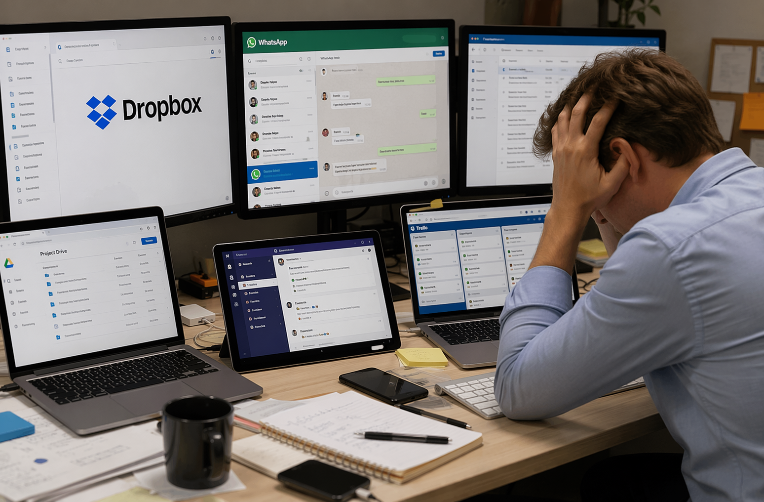 The Team That Had Six Tools for Sharing Files and Used None of Them Properly