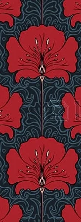 24580184-black-and-white-seamless-pattern-with-pink-flowers-art-nouveau-style.jpg