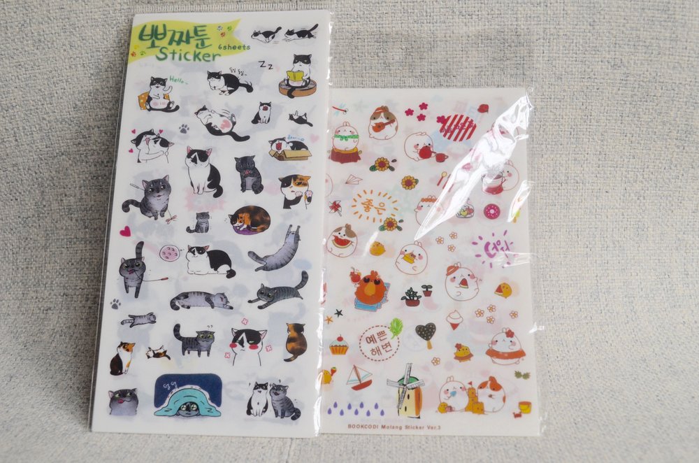 Japanese stickers from SewFlo