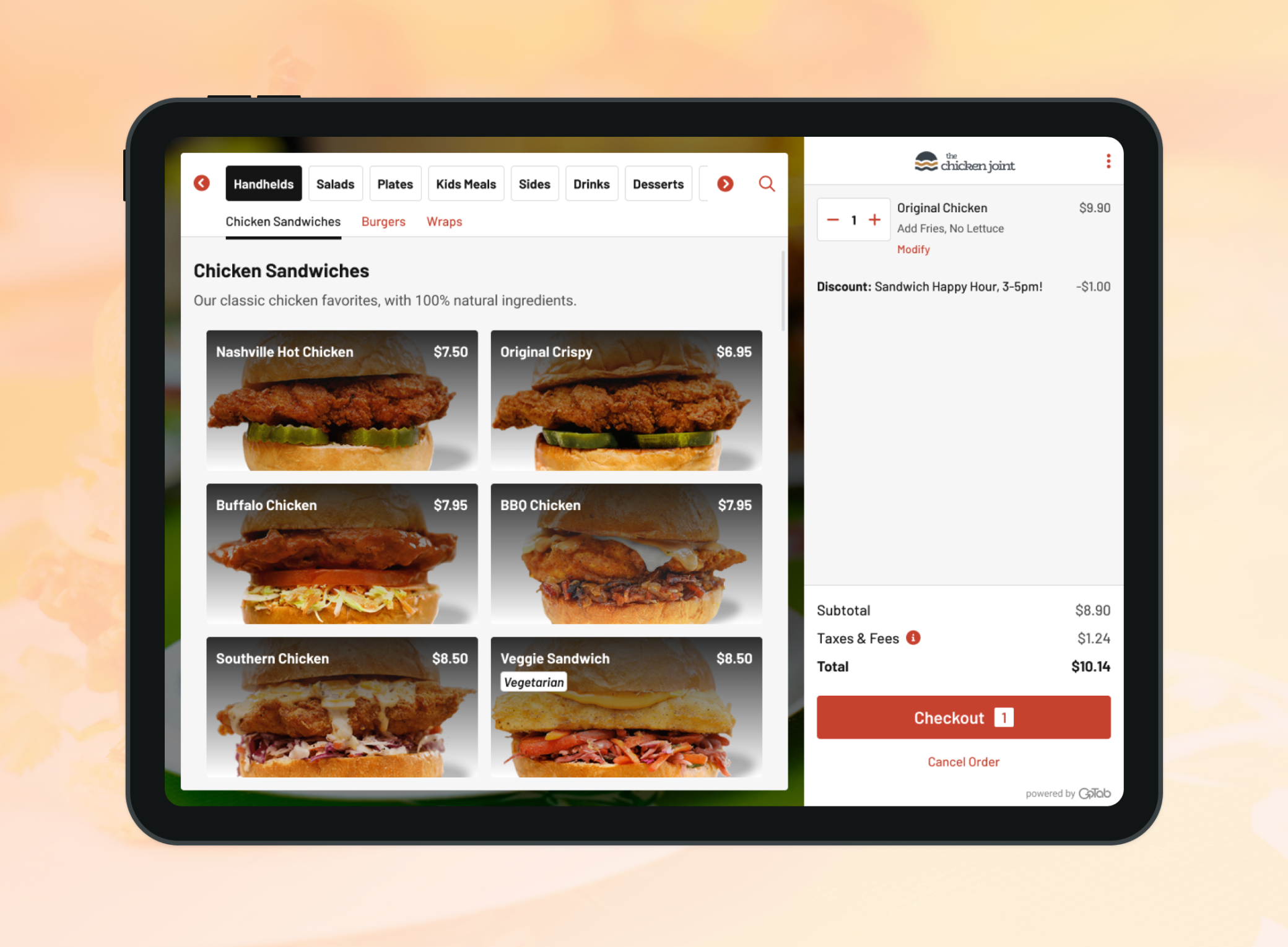 GoTab Self-Ordering Kiosk