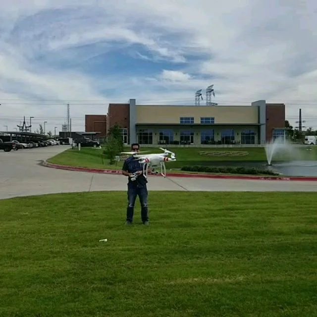 Recording a new intro for an upcoming video. #dallasdrone #drones #drone #dji #phantom2 #slowmotion #killerdrone #fun #tohlhousevideo #dallasdronedepot