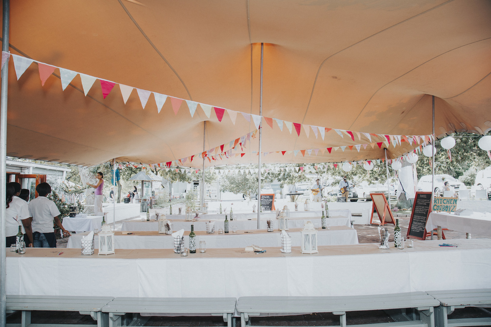 Market theme wedding