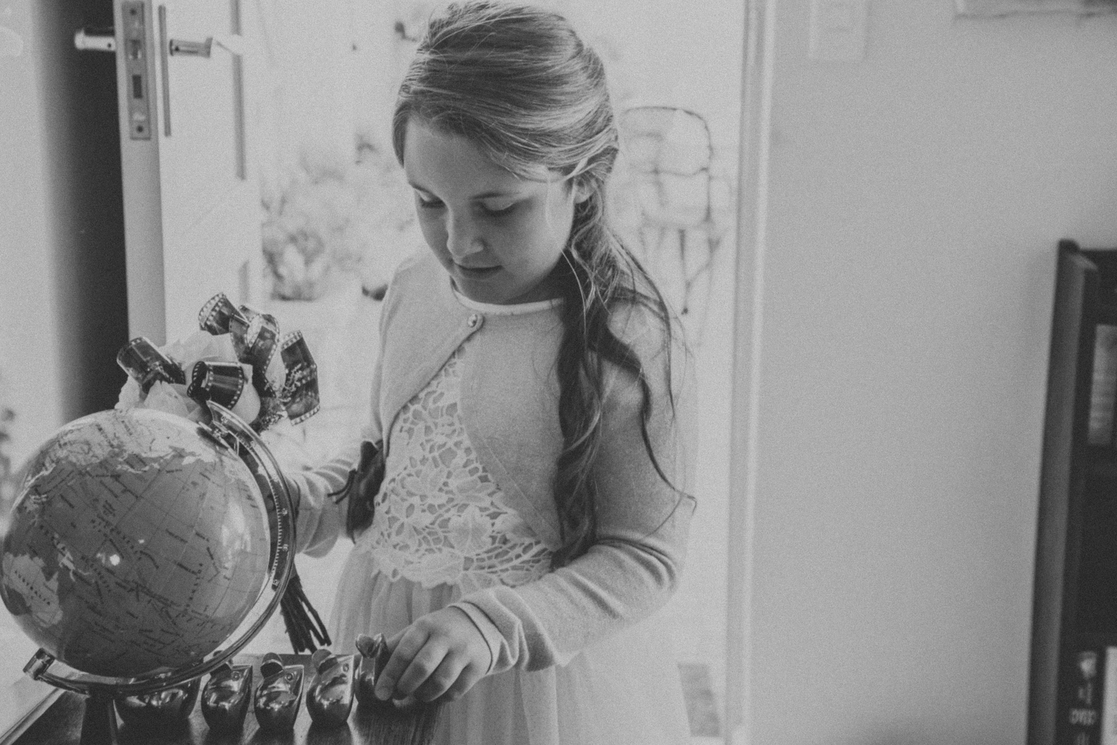 Photographer photographs own wedding