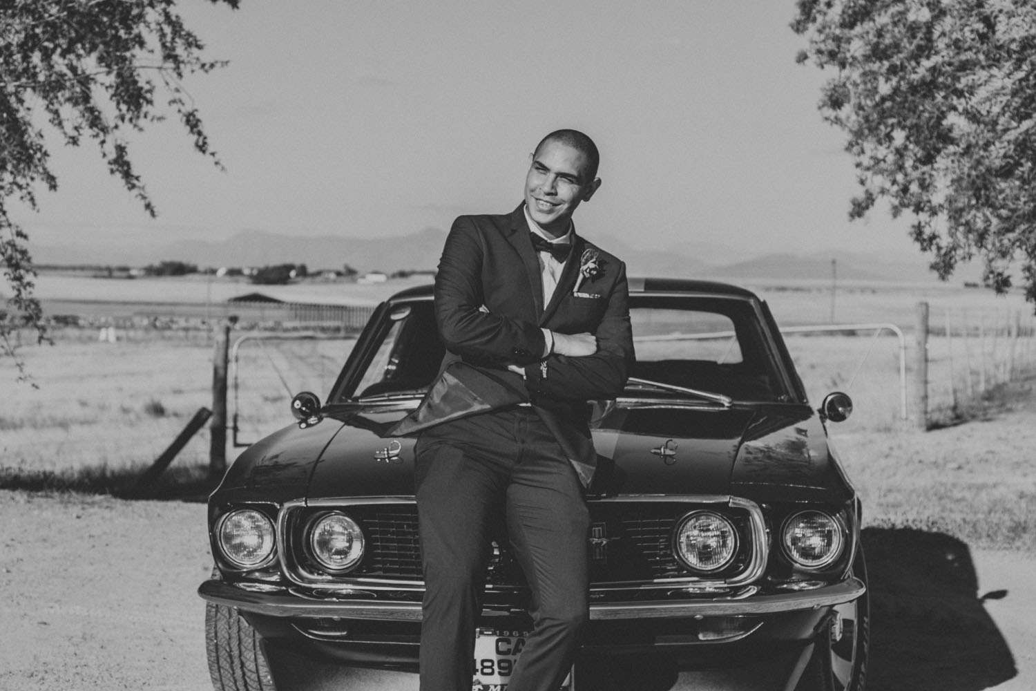 Groom portrait