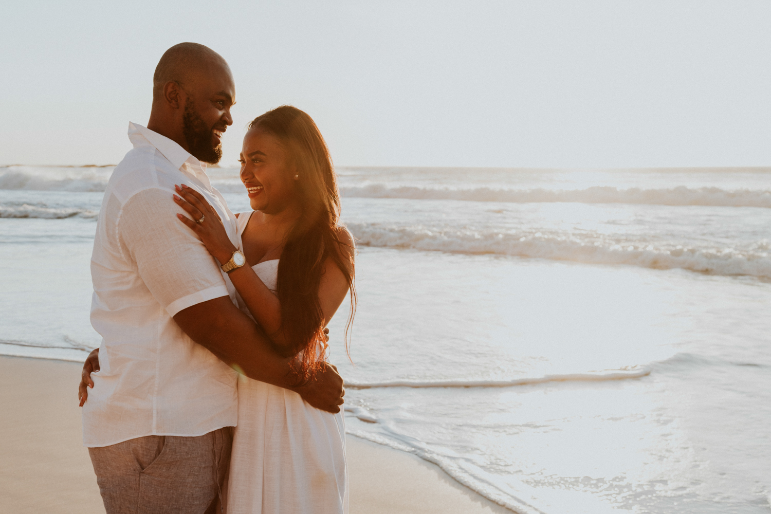 Beach Engagement Shoot Cape Town - David &amp; Johanna