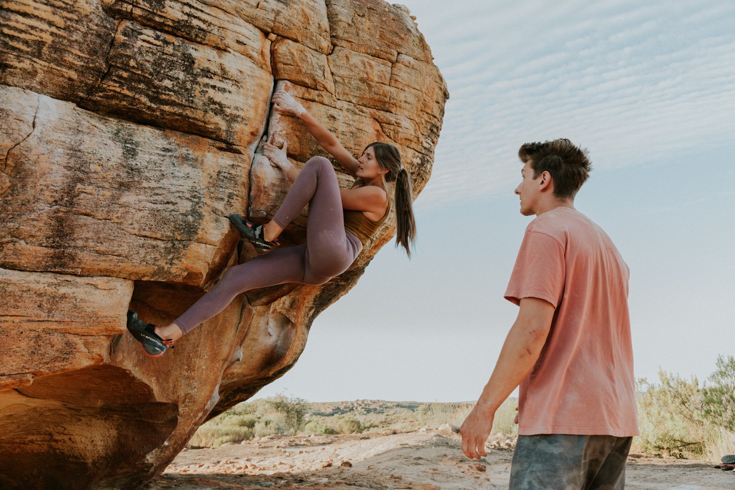 Cape Town Rock Climbing Adventure Couples Shoot