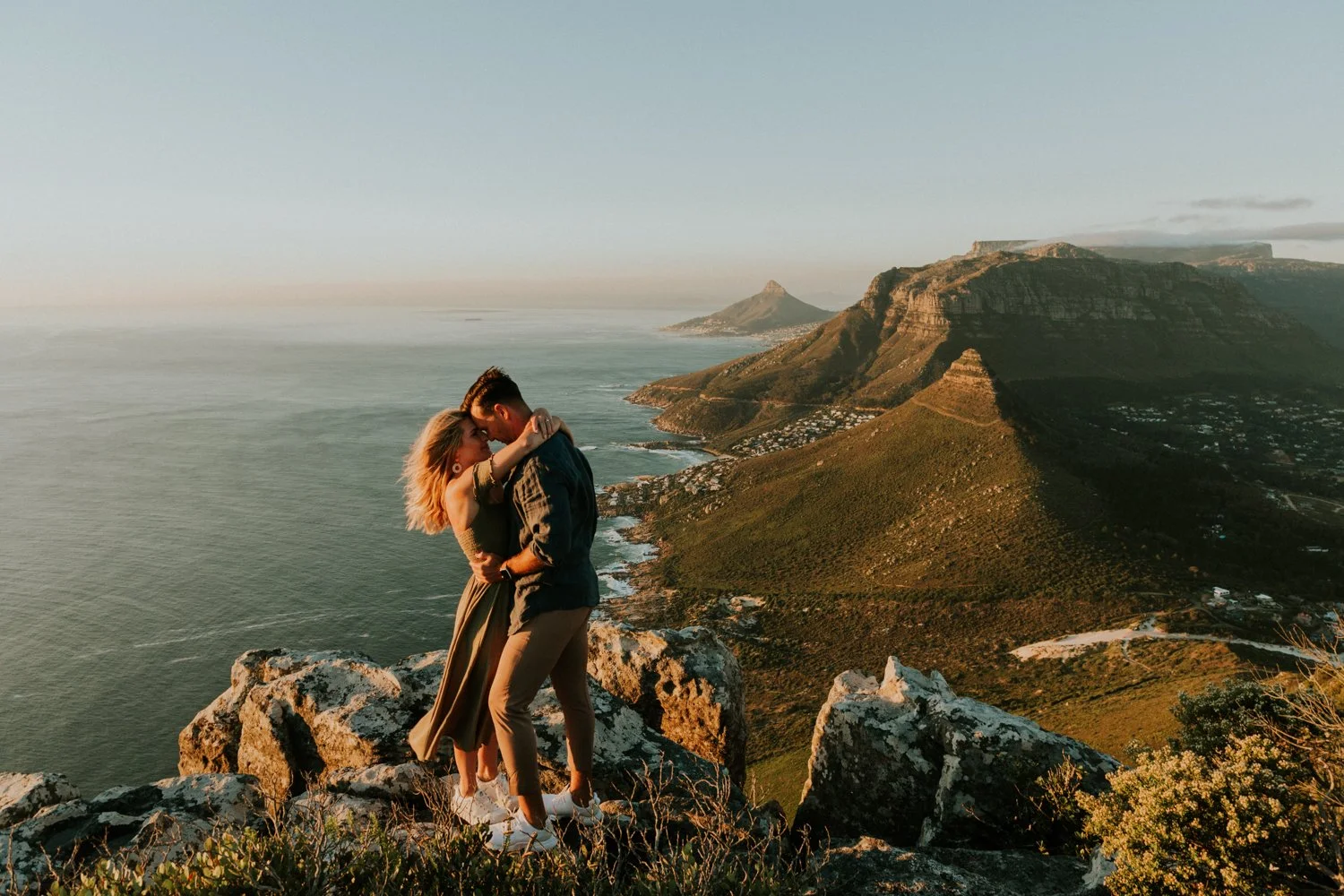 Mountain Hike Engagement Shoot 