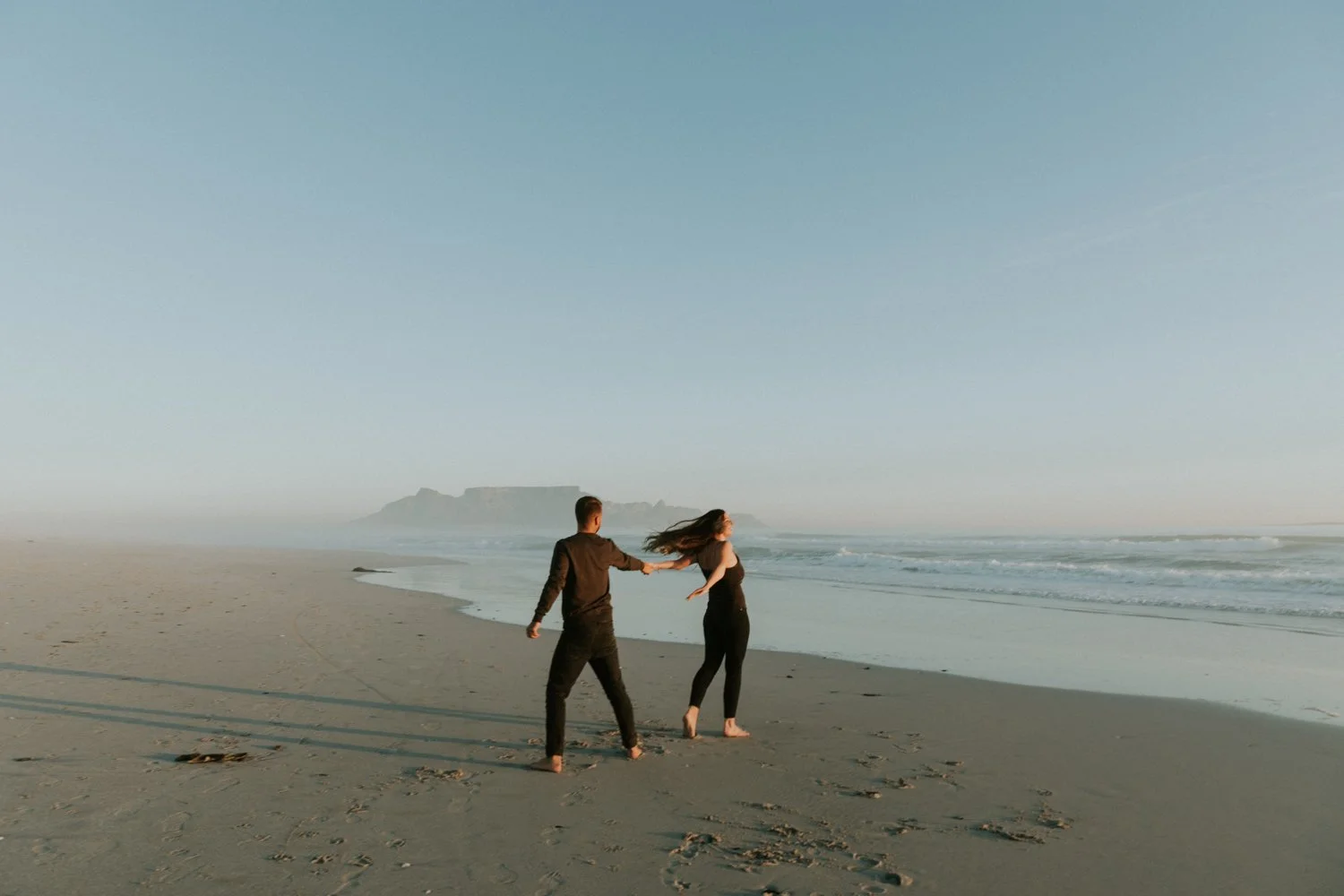 Cape Town Beach Engagement Shoot