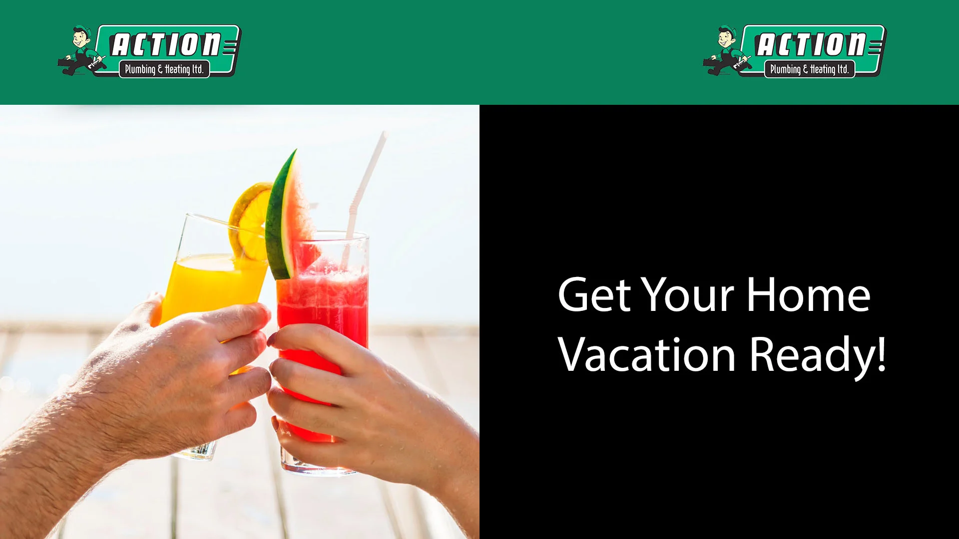 Get Your Home's Plumbing Vacation Ready!