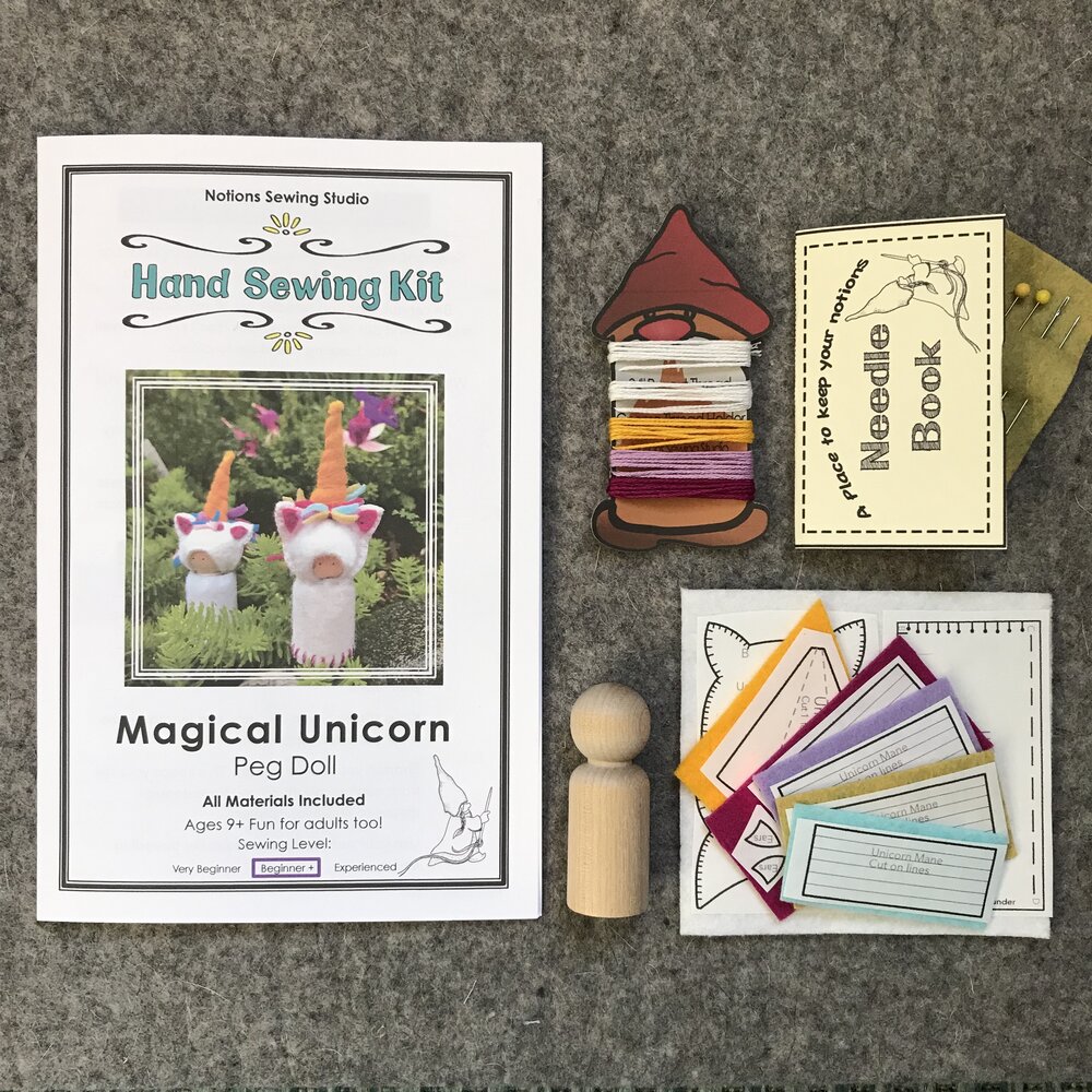 Magical Unicorn Sewing Kit — Notions Sewing Studio