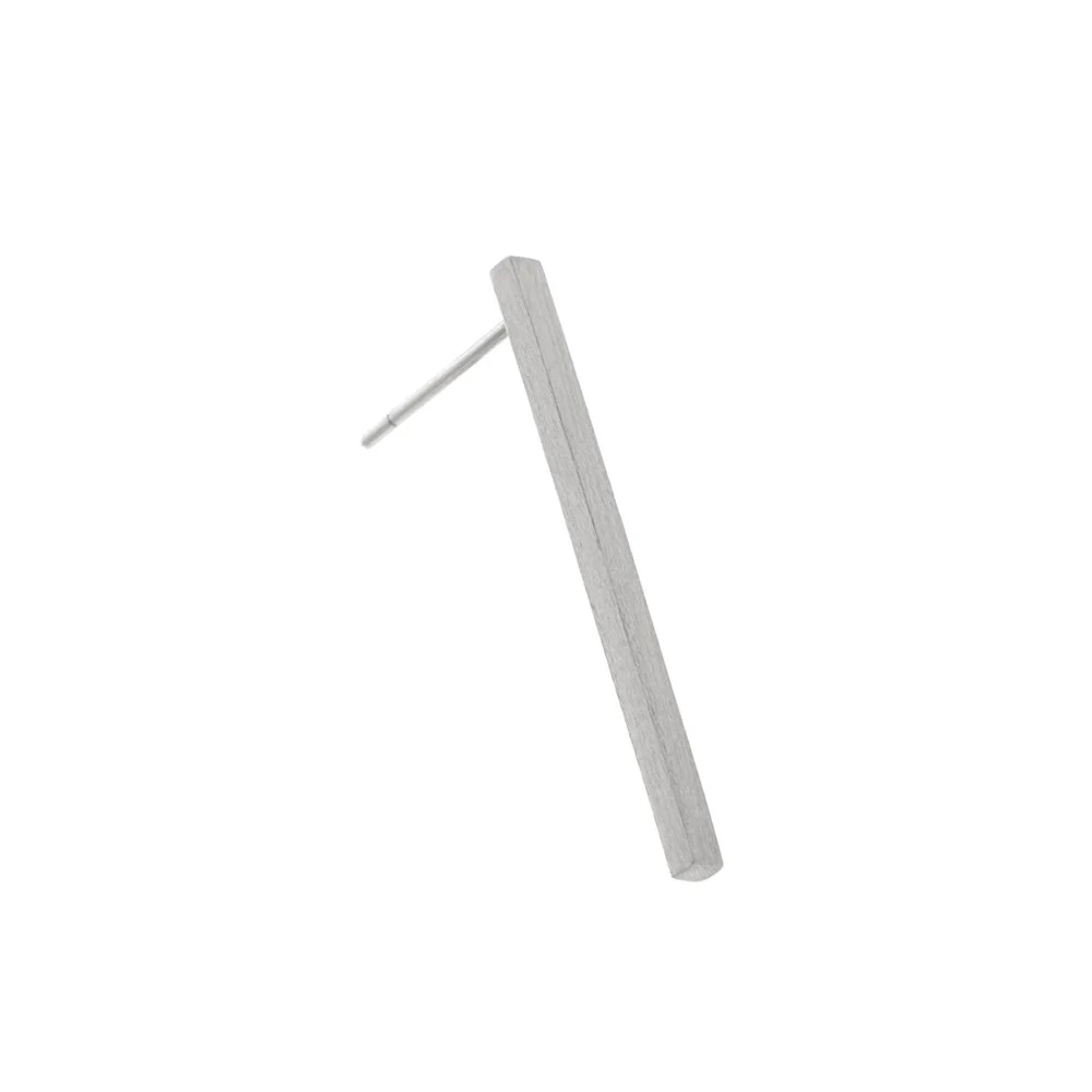 Copy of OTEM New York Long Earring Thin in recycled sterling silver