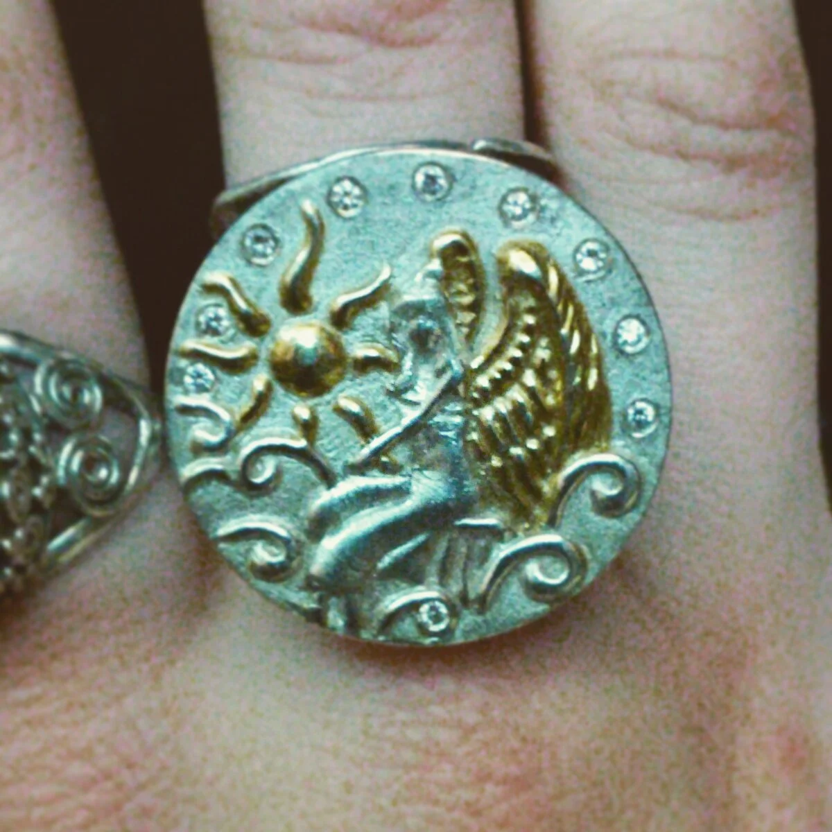 Angel Ring Design made by Michael Dolatowski MAD Sterling, diamond.jpg