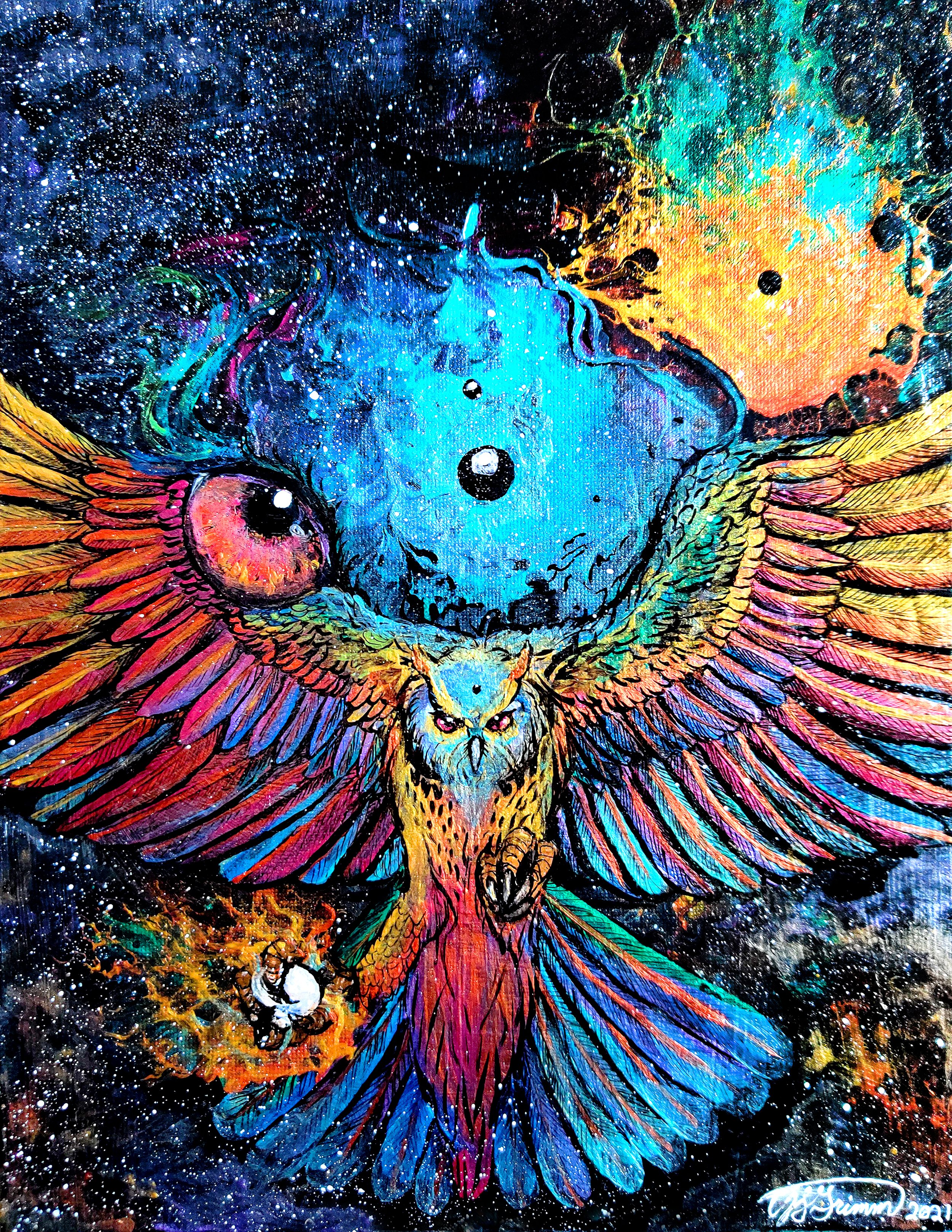 Cosmic Owl