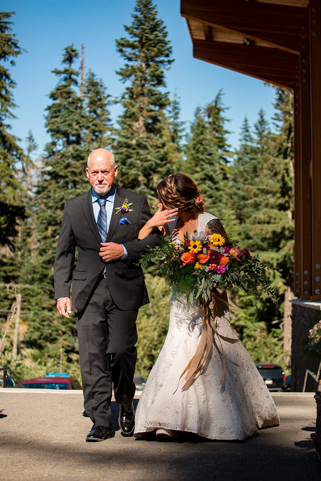 Silver Fir Lodge Snoqualmie Pass Seattle Wedding Photography