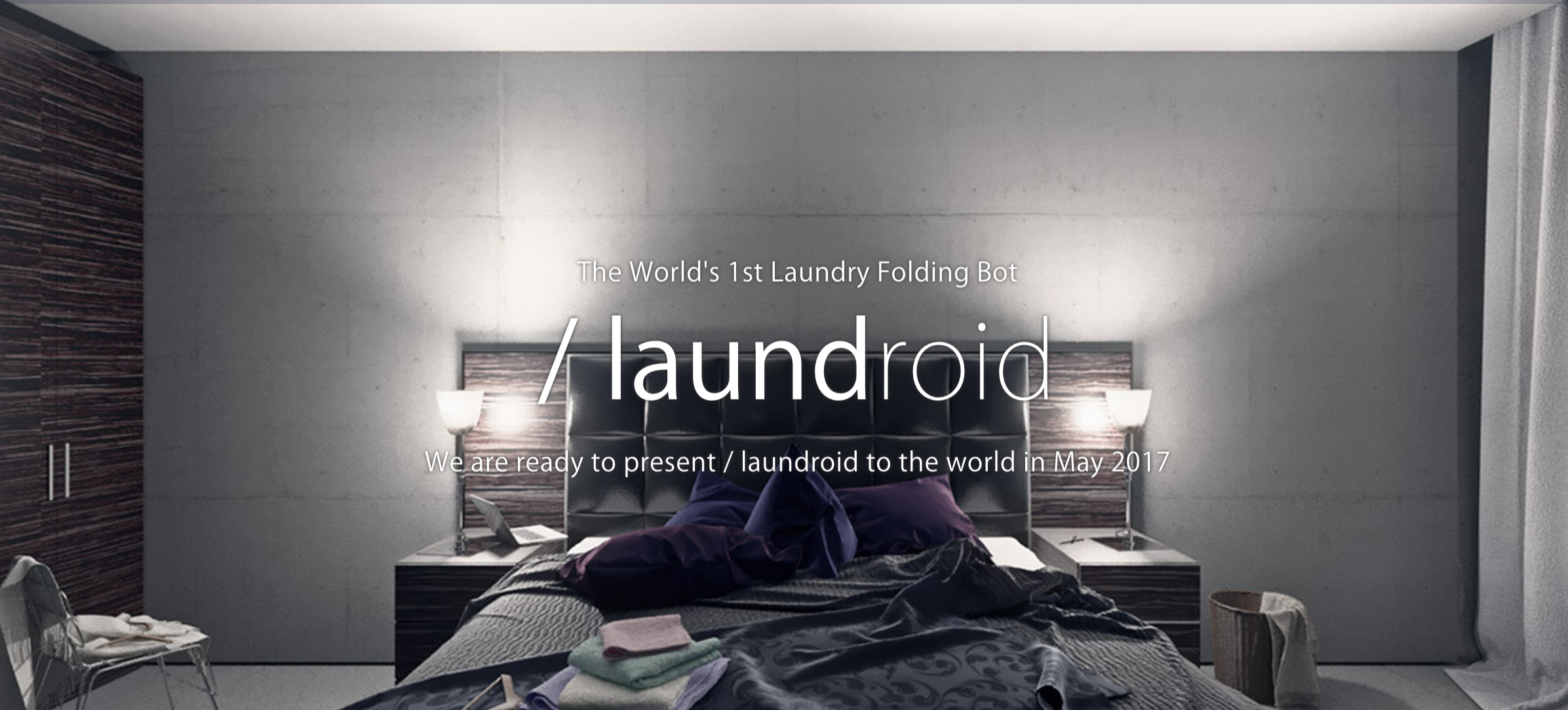 Laundroid Folding Laundry Bot