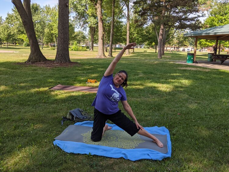 Yoga in the Park + Online (with Jen S.)