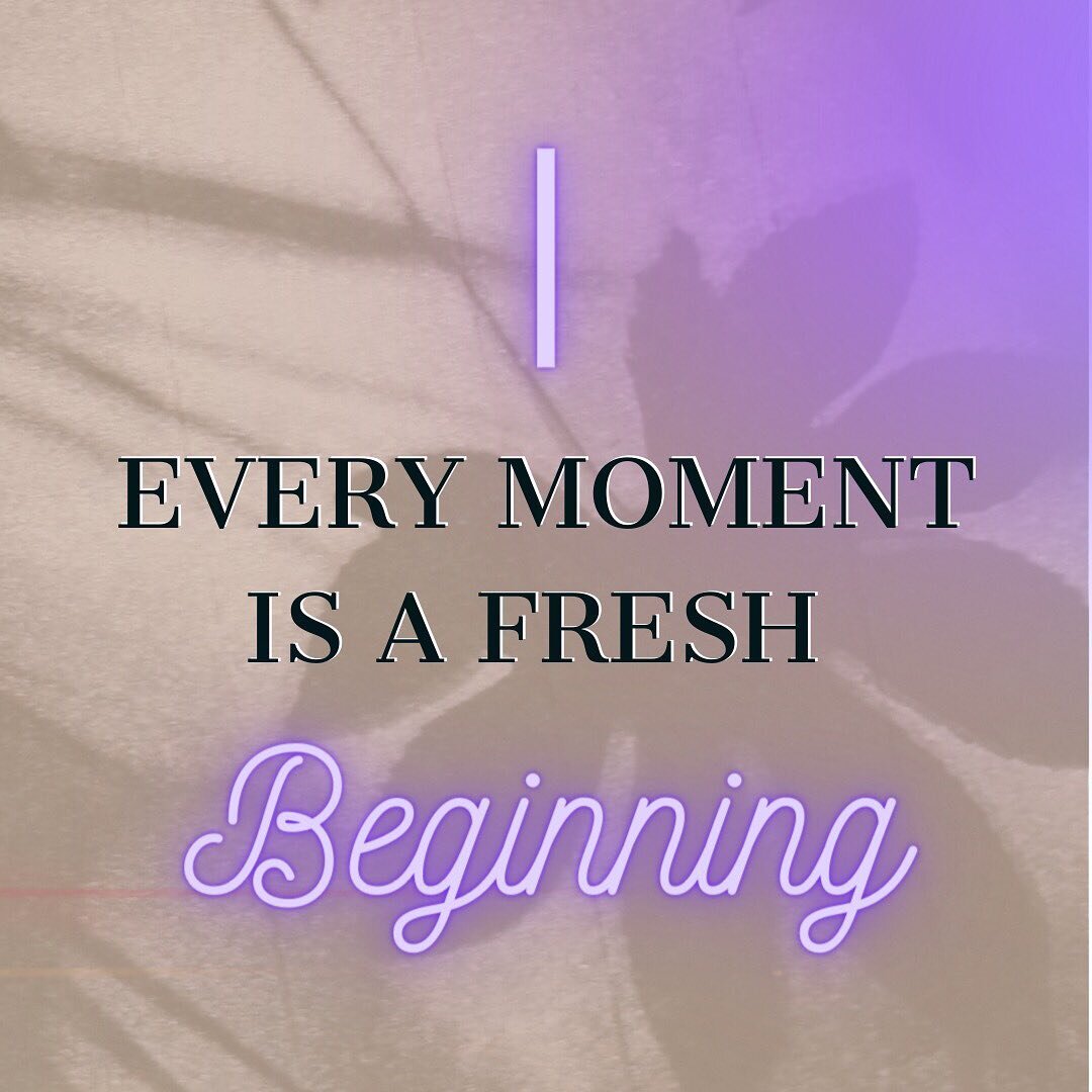 January is always a fresh start, but every minute of every day, we&rsquo;re given the chance to start something new, or make a change.